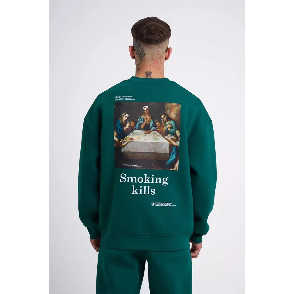دورس مچینیست smoking kills-سبز