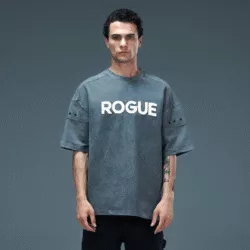 تیشرت مدل rogue برند essence of life رنگ طوسی