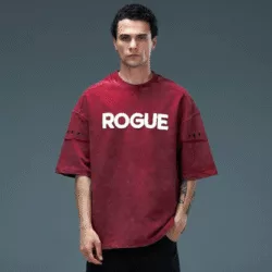 تیشرت مدل rogue برند essence of life رنگ قرمز