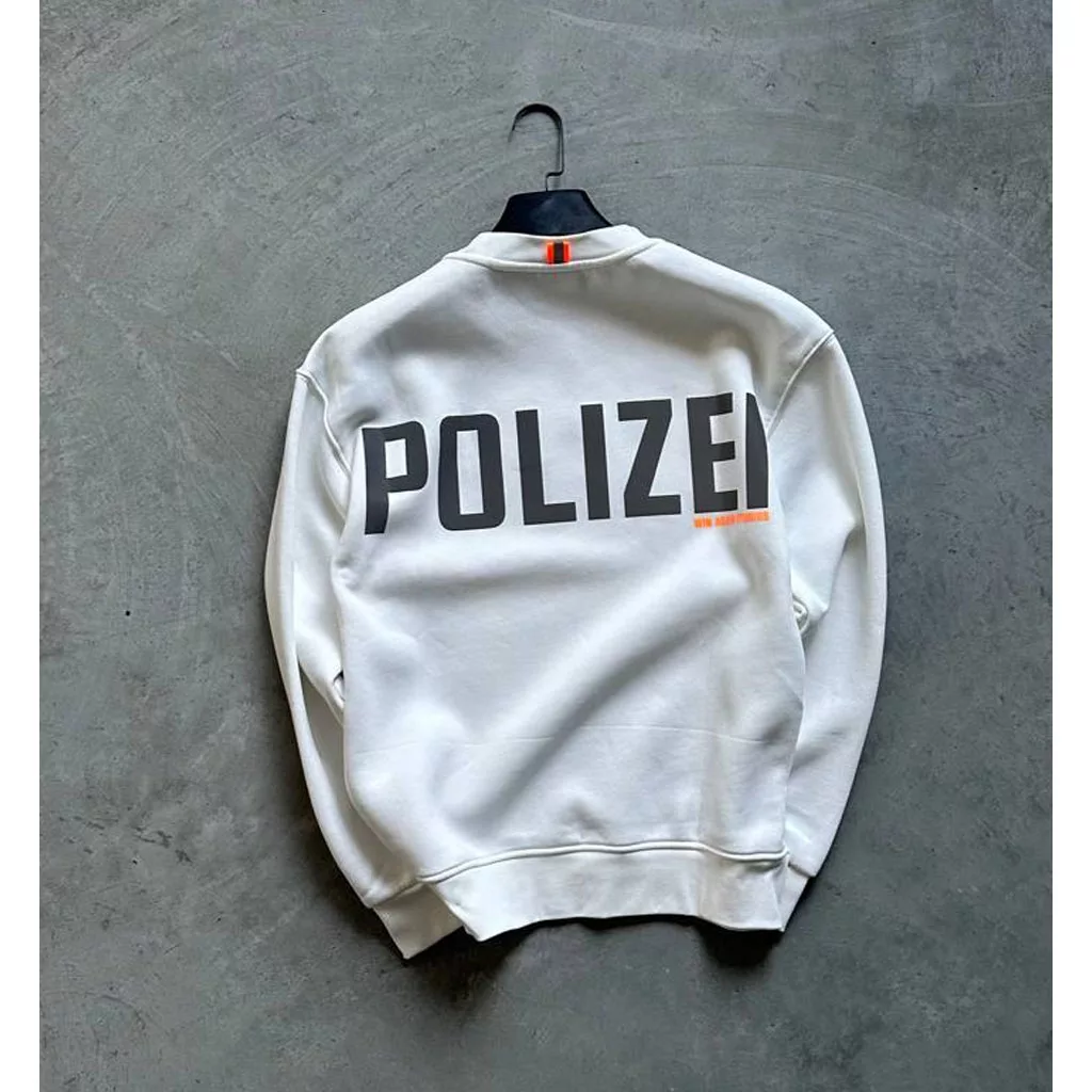 دورس مدل نوشته polizei برند polizei رنگ سفید