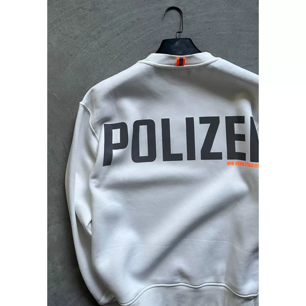 دورس مدل نوشته polizei برند polizei رنگ سفید