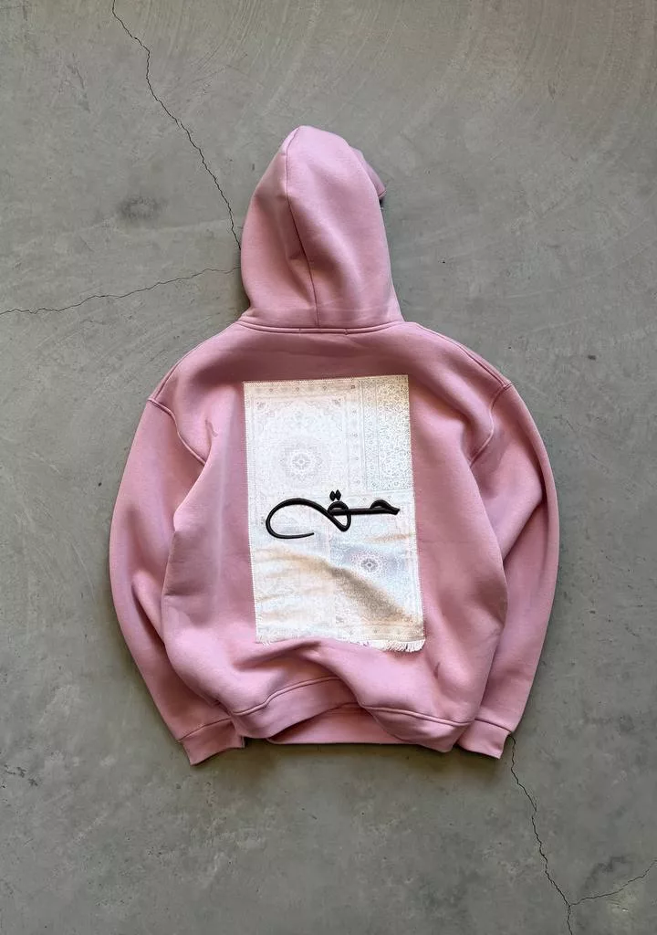 هودی مدل حق رنگ صورتی