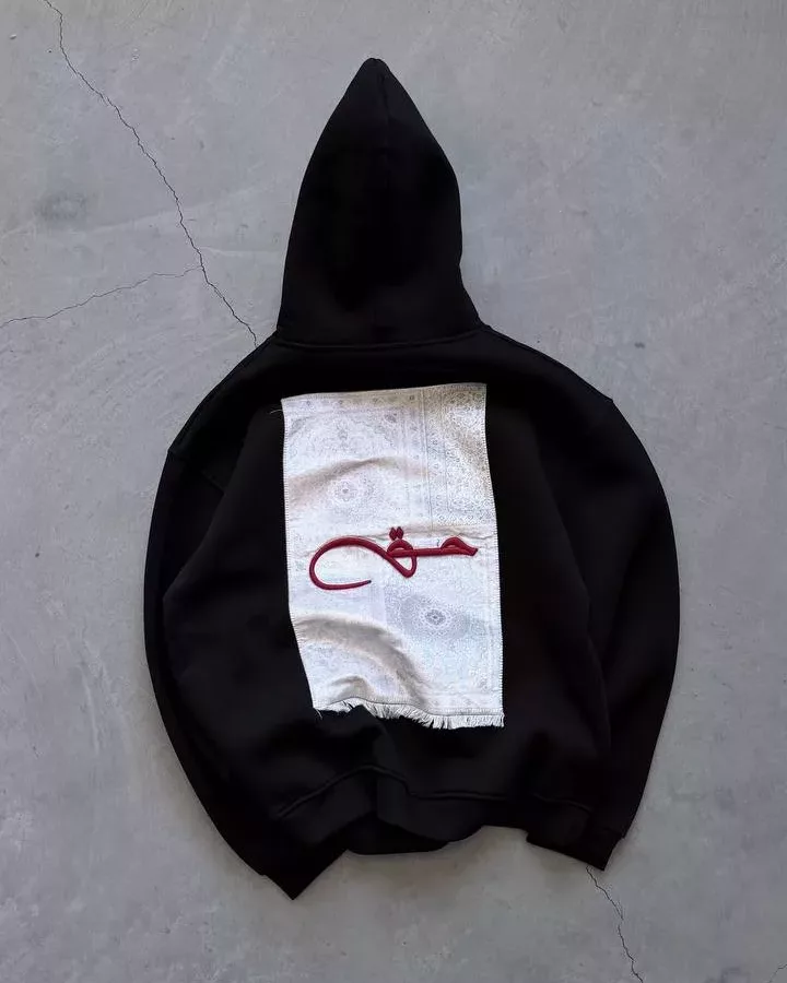 هودی مدل حق رنگ مشکی