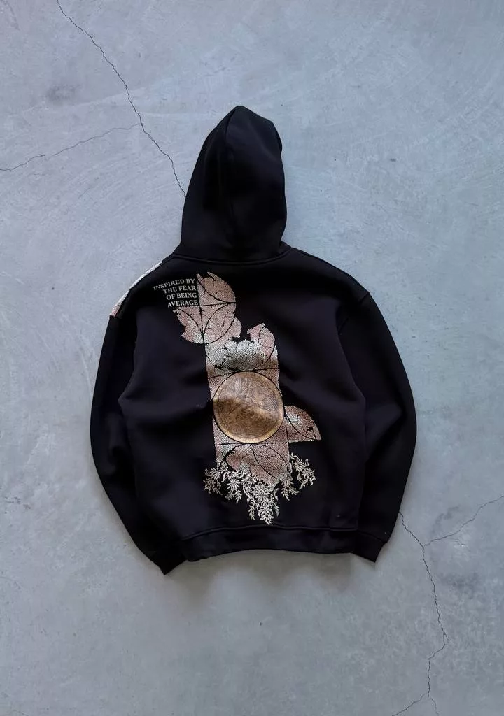 هودی مدل نوشه realistic رنگ مشکی