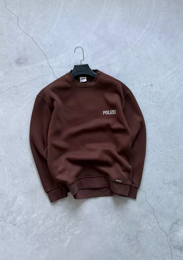 دورس مدل نوشته polizei رنگ قهوه ای