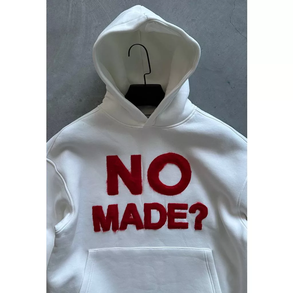 هودی مدل NO MADE برند واموس رنگ سفید