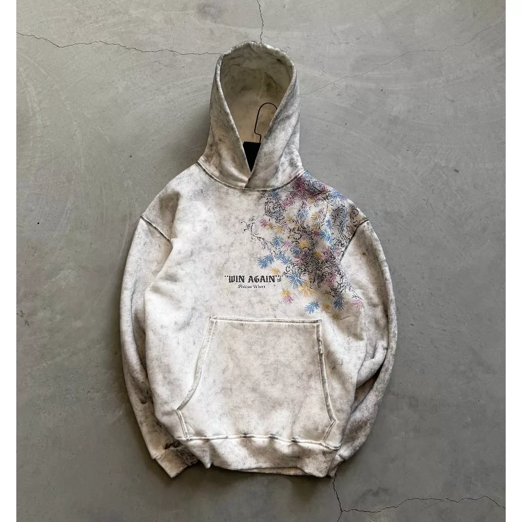 هودی طرح قاصدک برند پولیزی رنگ سفید