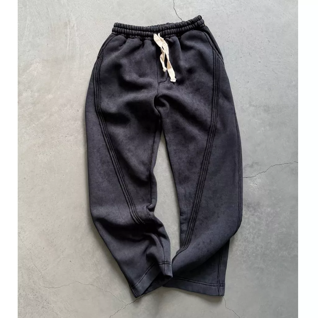 جاگر نوار دار پولیزه رنگ ذغالی