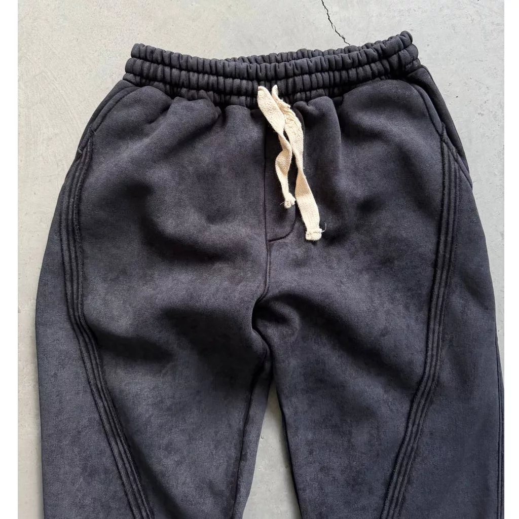 جاگر نوار دار پولیزه رنگ ذغالی