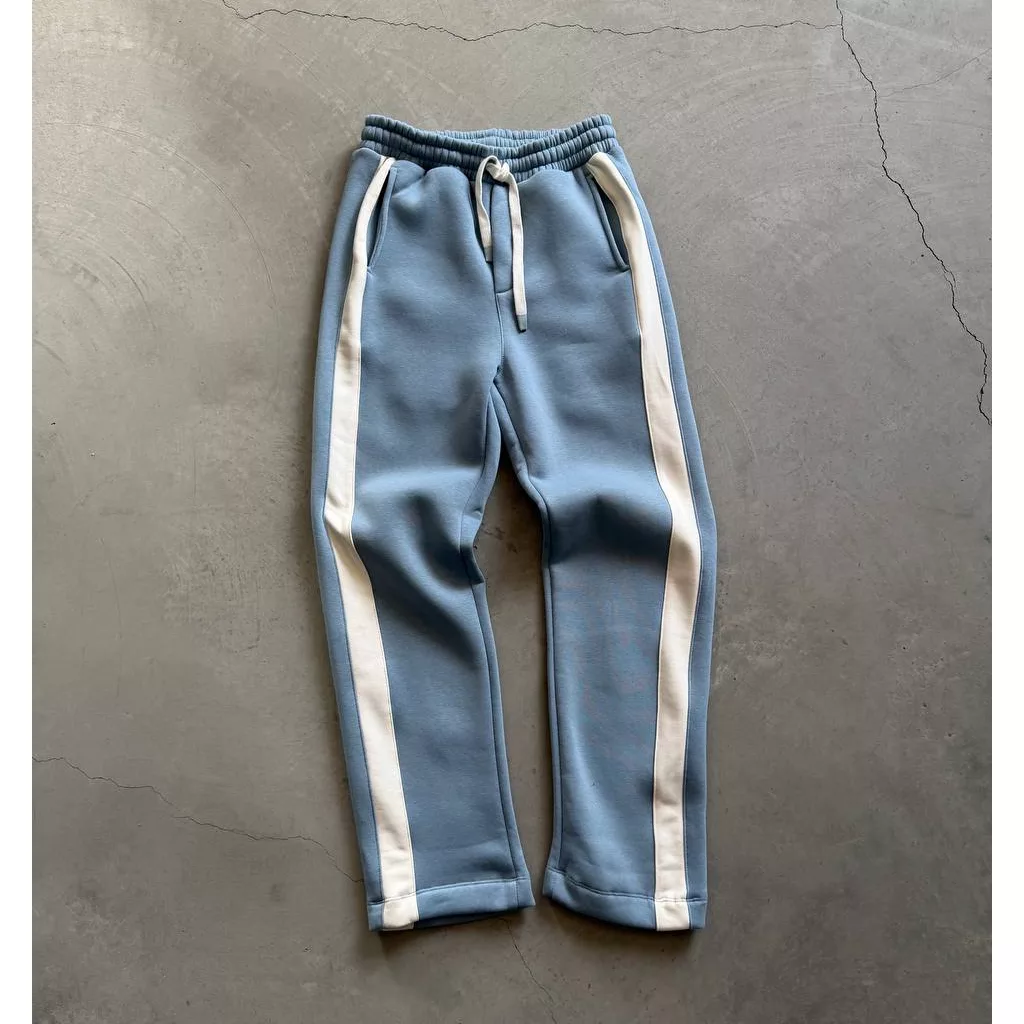 جاگر نوار دار رترو برند رترو رنگ آبی روشن