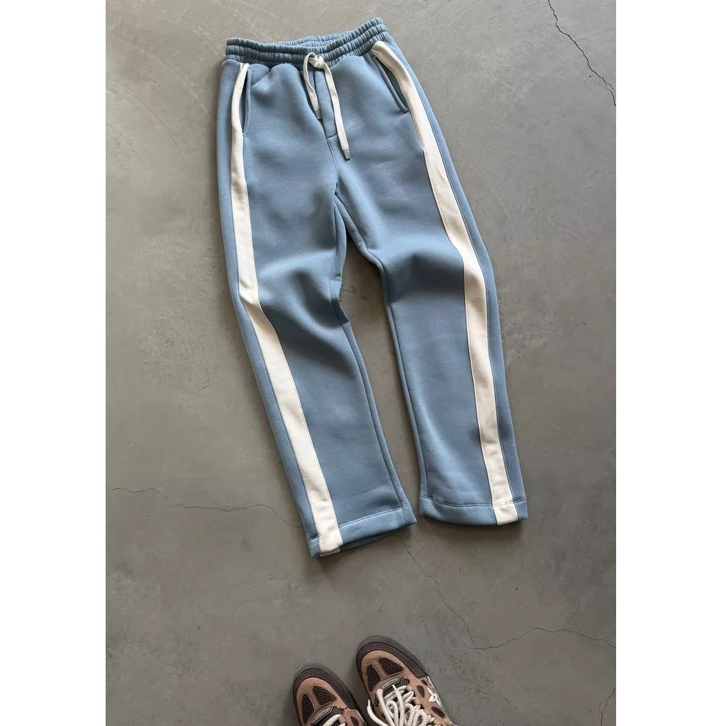 جاگر نوار دار رترو برند رترو رنگ آبی روشن