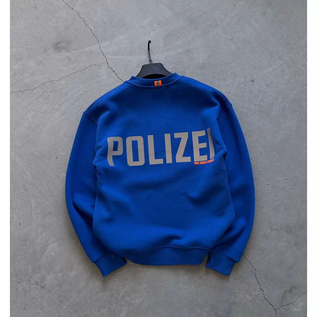 دورس مدل نوشته polizei برند polizei رنگ کاربنی