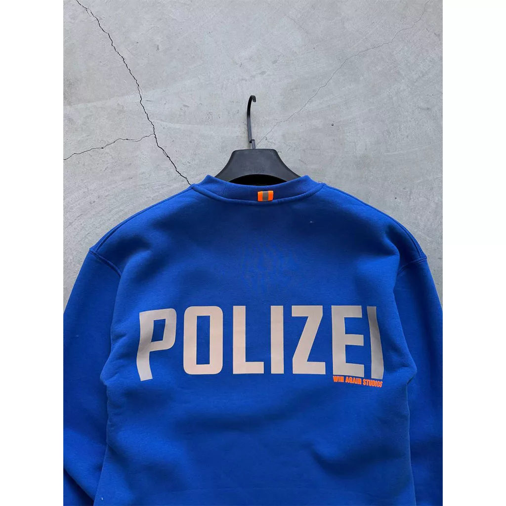 دورس مدل نوشته polizei برند polizei رنگ کاربنی