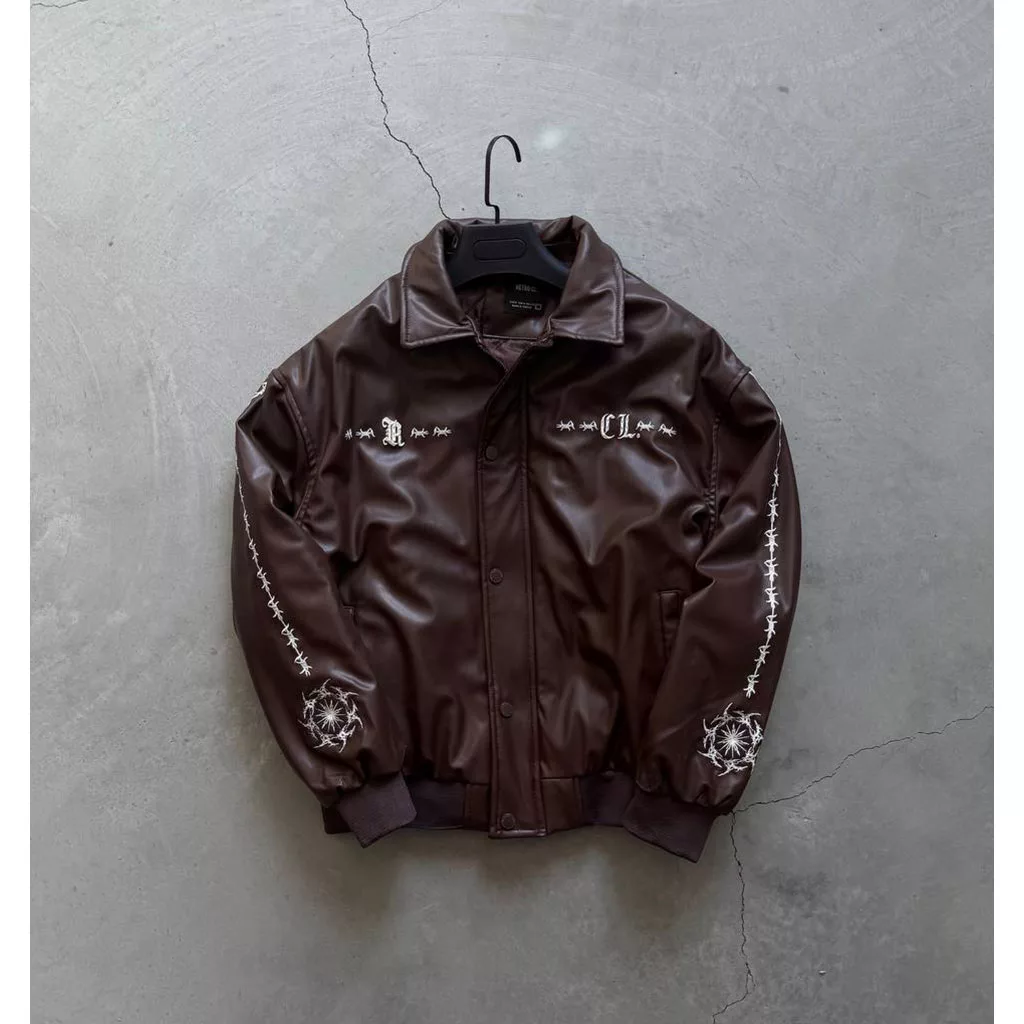 جکت مدل Sun برند رترو رنگ قهوه ای