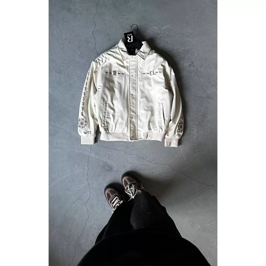 جکت مدل Sun برند رترو رنگ کرم