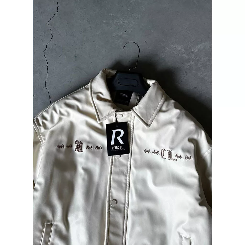 جکت مدل Sun برند رترو رنگ کرم