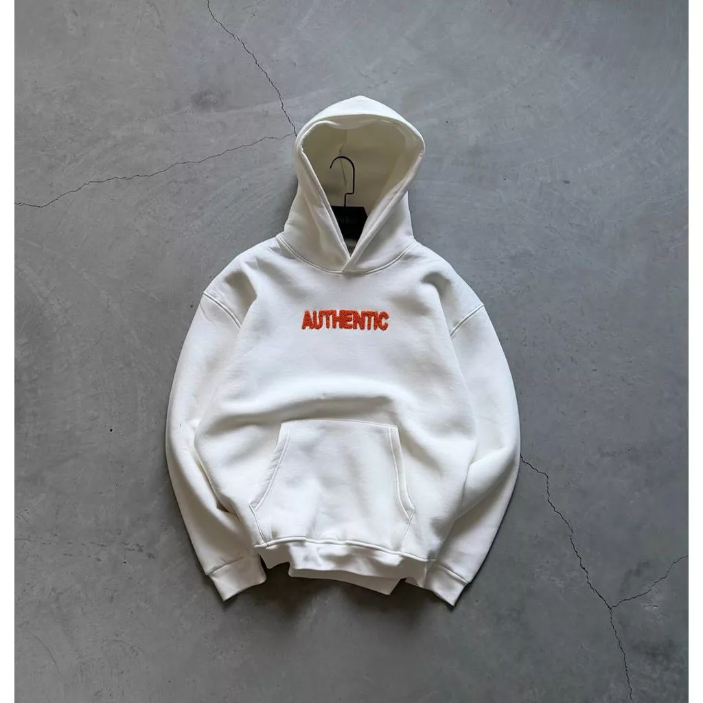 هودی مدل قالی پازلی برند SAW رنگ سفید