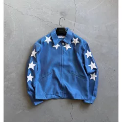 جکت طرح star  برند تومارو رنگ آبی
