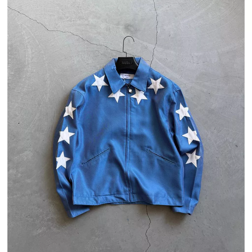 جکت طرح star برند تومارو رنگ آبی