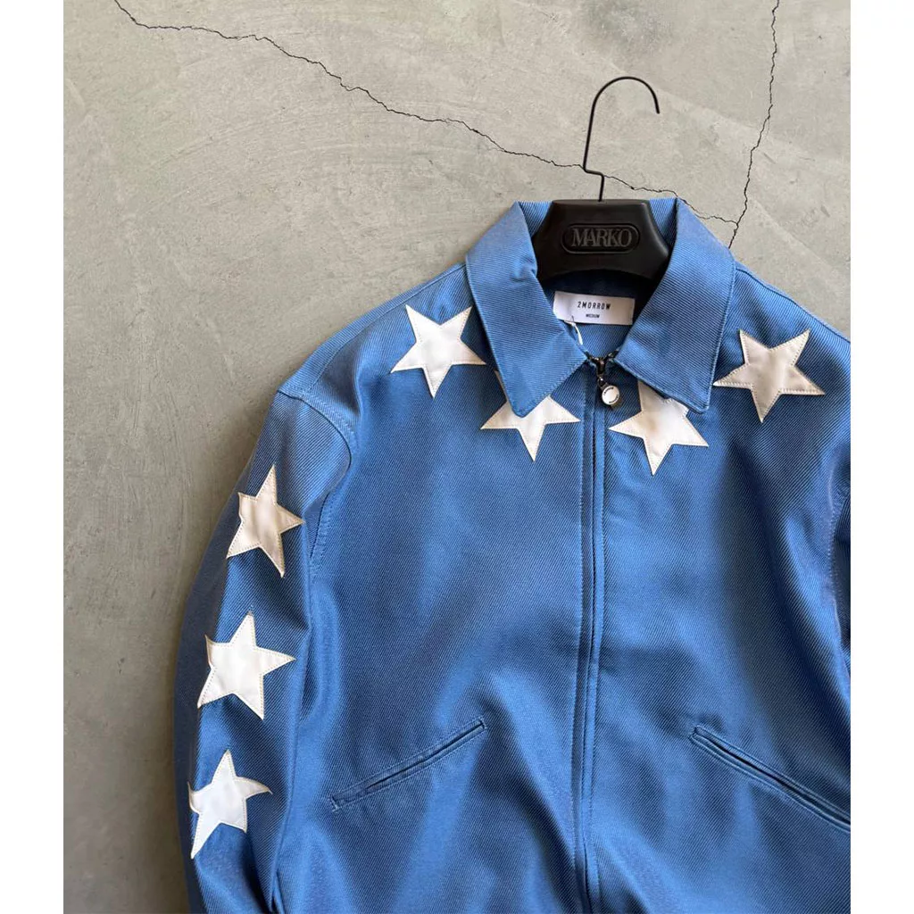 جکت طرح star برند تومارو رنگ آبی