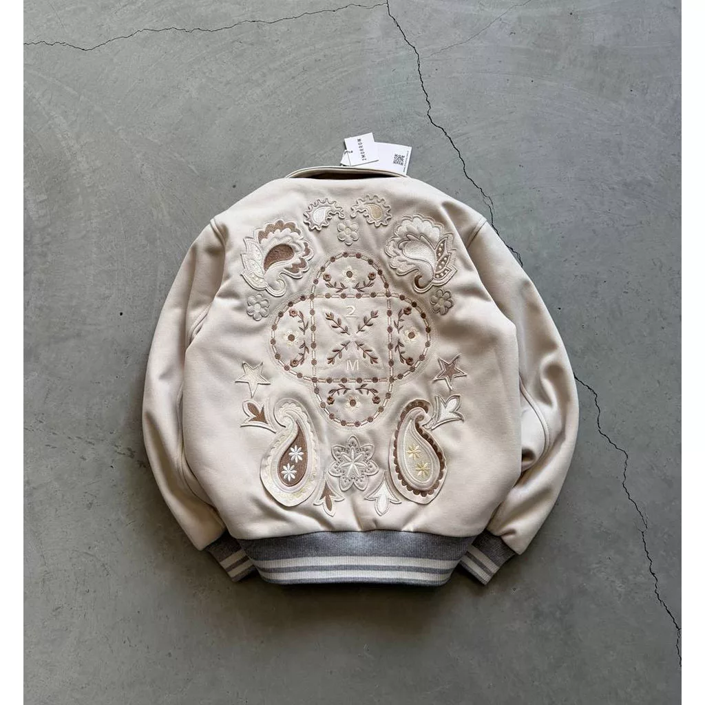 جکت طرح ترمه تومارو برند تومارو رنگ کرم