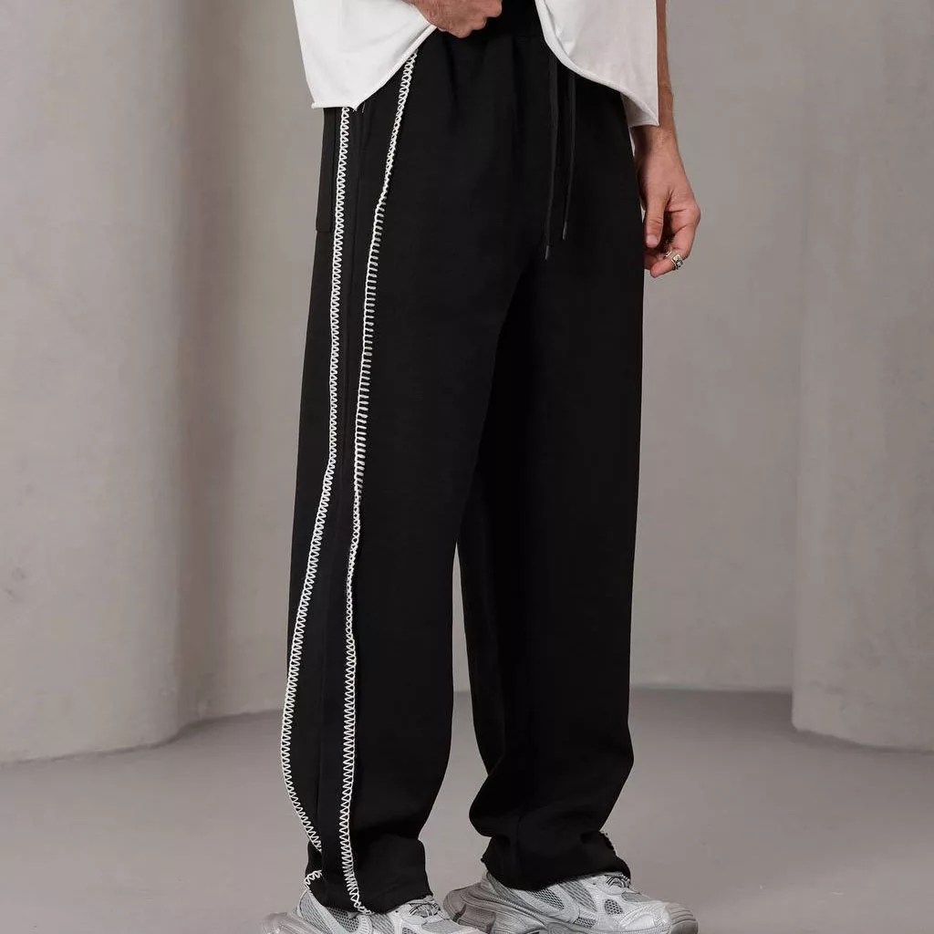 جاگر مدل بغل دوخت تومارو برند Tomorrow رنگ مشکی