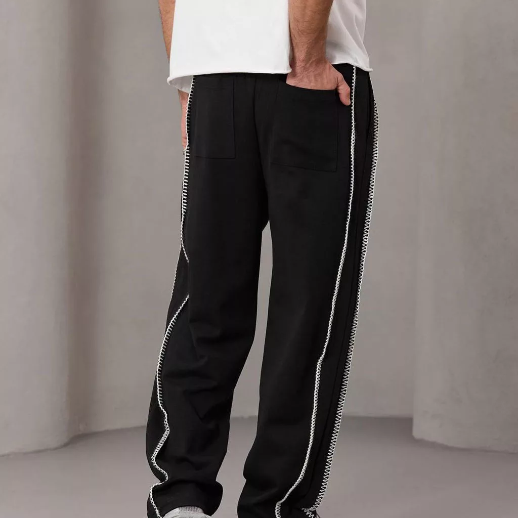 جاگر مدل بغل دوخت تومارو برند Tomorrow رنگ مشکی