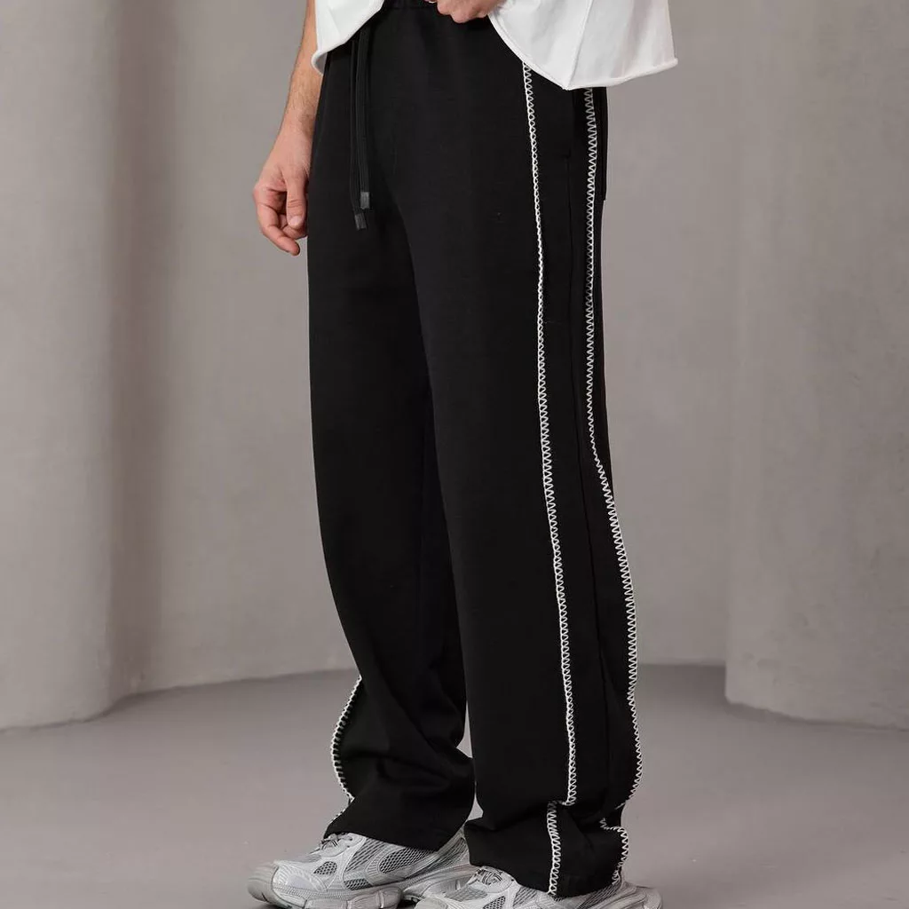 جاگر مدل بغل دوخت تومارو برند Tomorrow رنگ مشکی