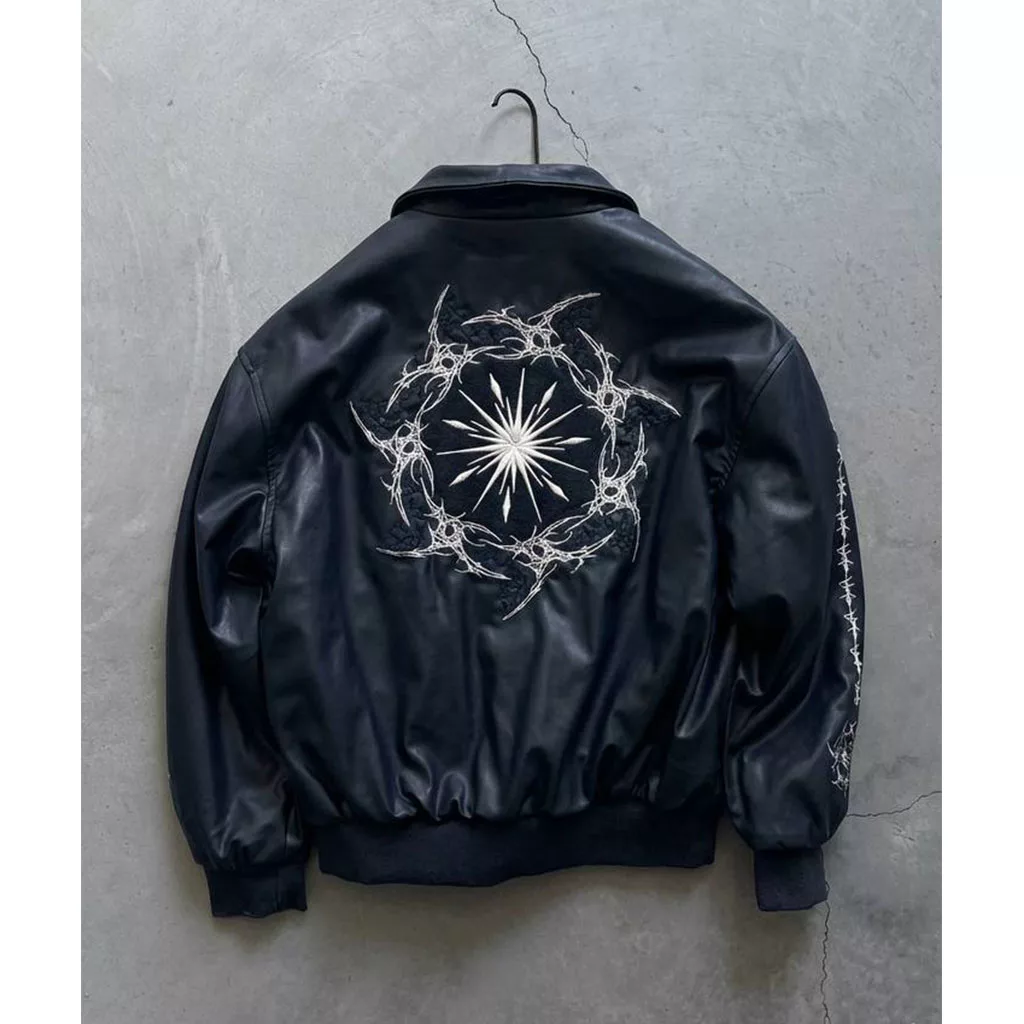 جکت طرح sun ترمه برند تومارو رنگ سرمه ای سیر