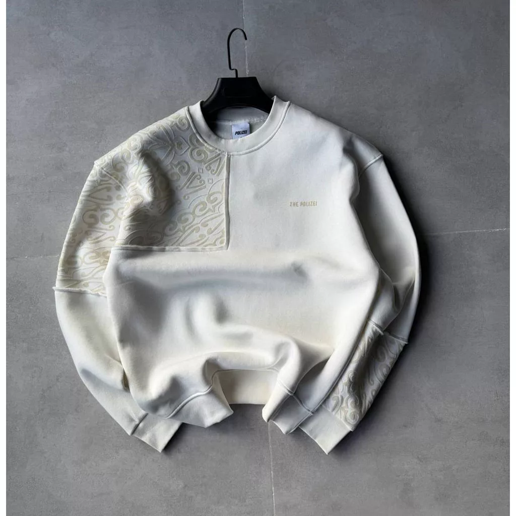 دورس دو‌تیکه ترمه برند پولیزی رنگ سفید