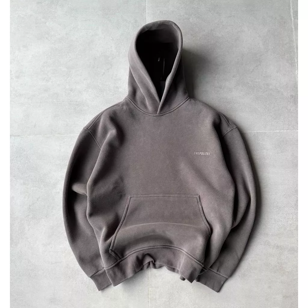 هودی بیسیک پولیزی برند پولیزی رنگ نسکافه ای