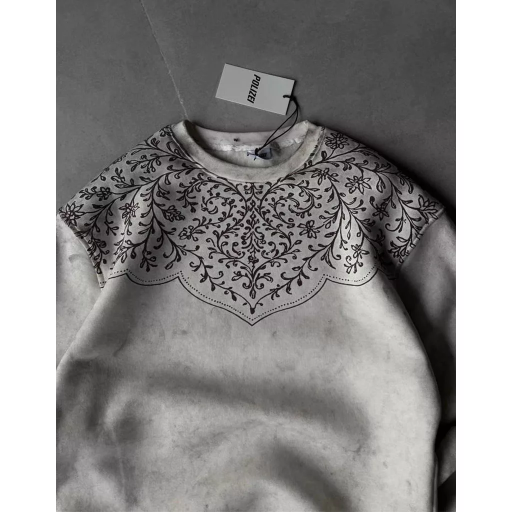 دورس طرح یقه ترمه برند پولیزی رنگ سفید