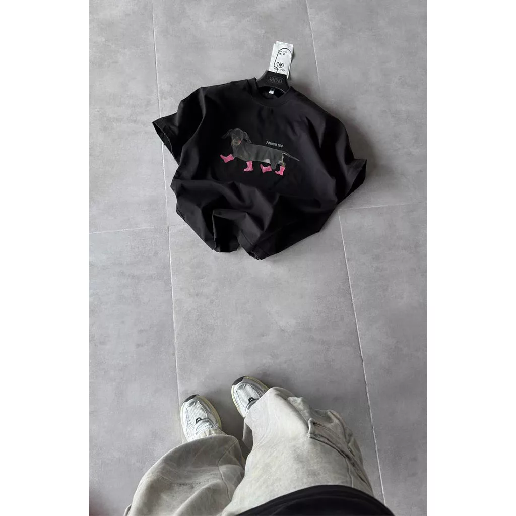 تیشرت مدل Fashion dag رنگ مشکی