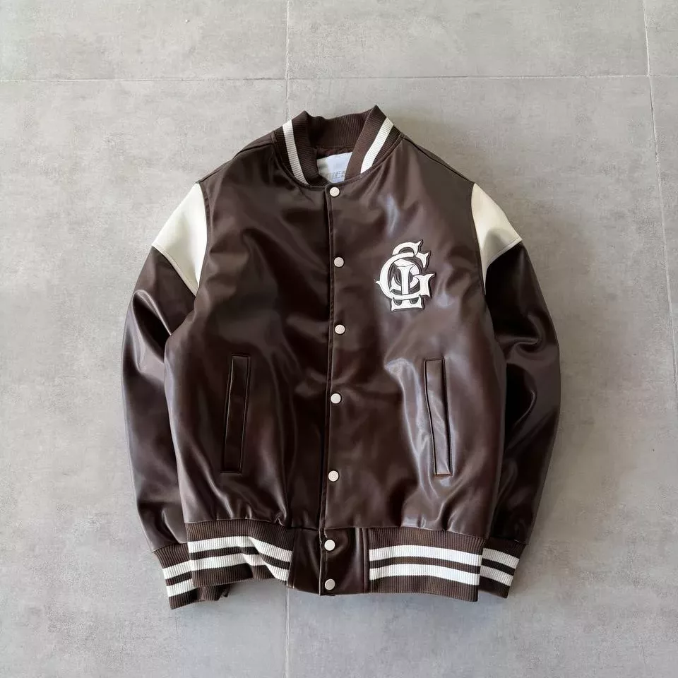 بامبر جکت برند GİESTO رنگ قهوه ای