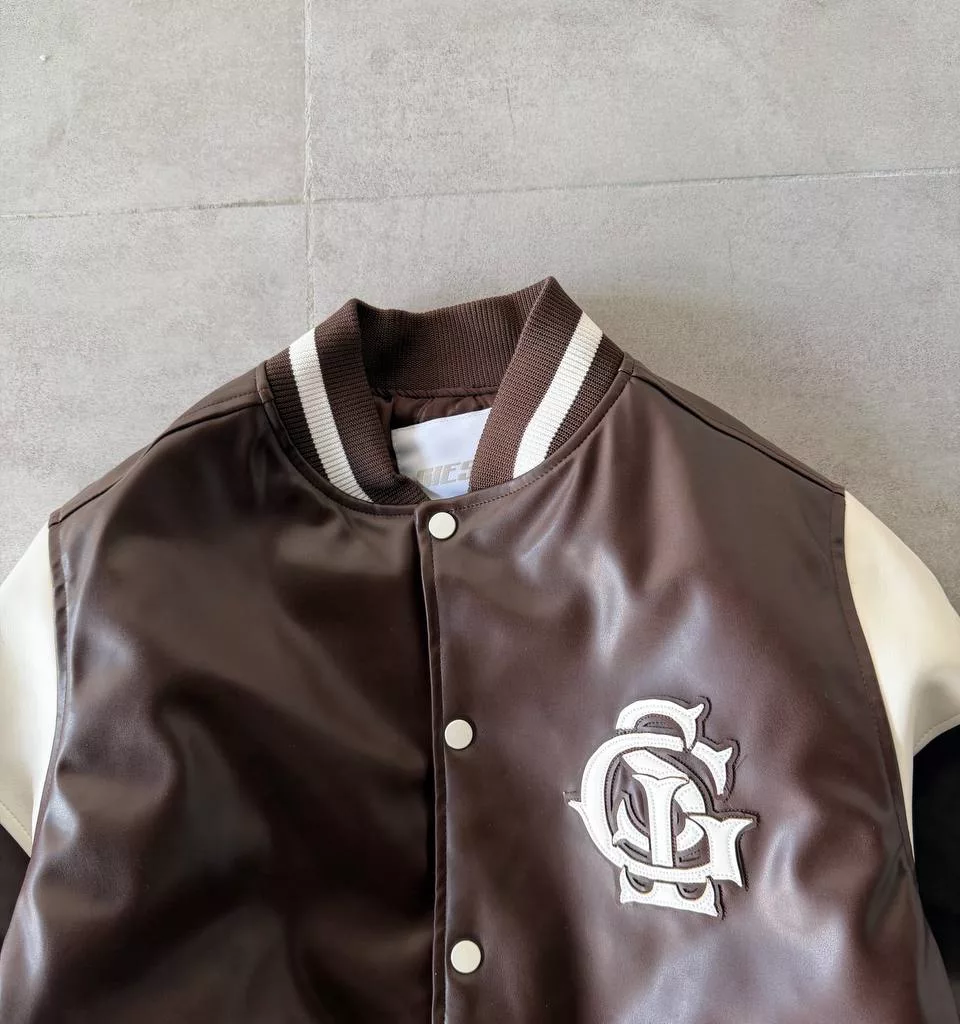 بامبر جکت برند GİESTO رنگ قهوه ای