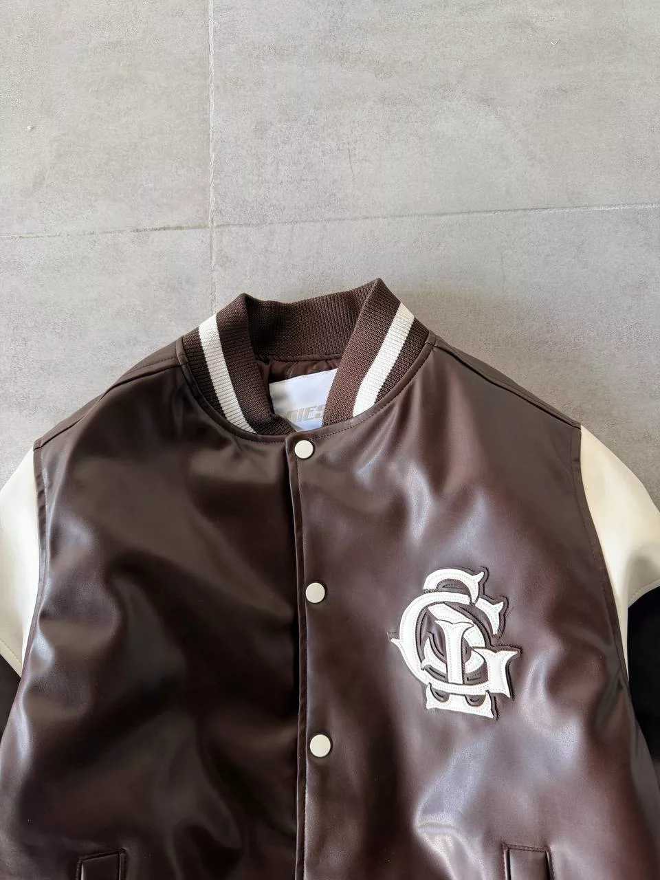 بامبر جکت برند GİESTO رنگ قهوه ای