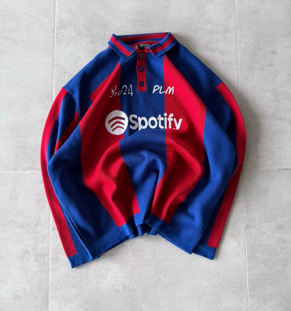 کیتد بارسا برند pullmark رنگ قرمز_آبی