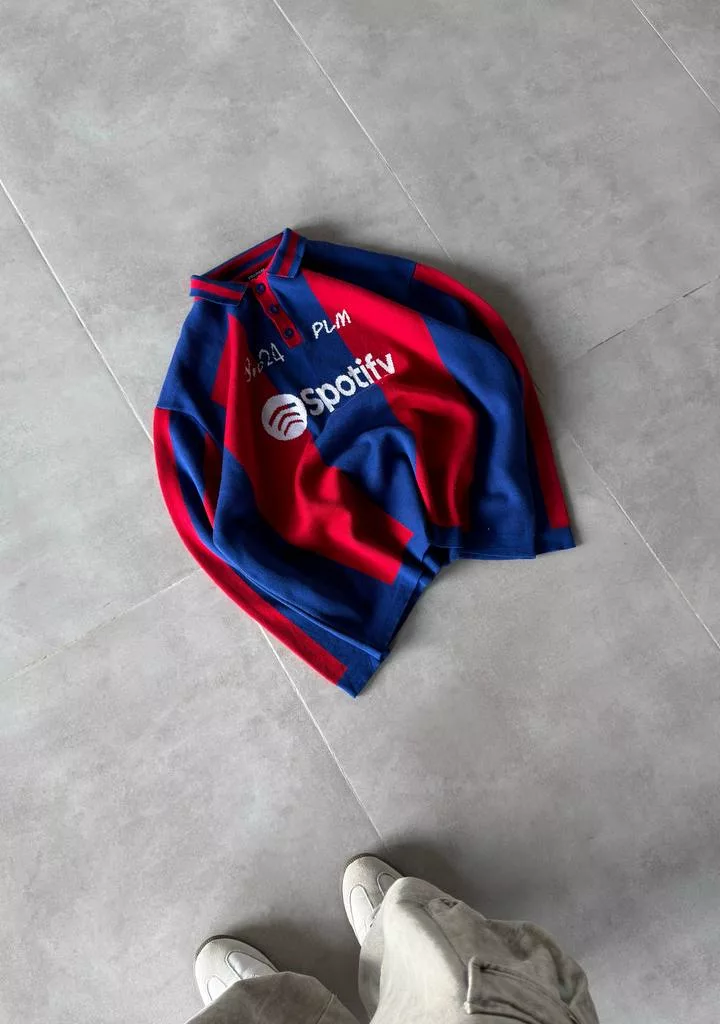 کیتد بارسا برند pullmark رنگ قرمز_آبی