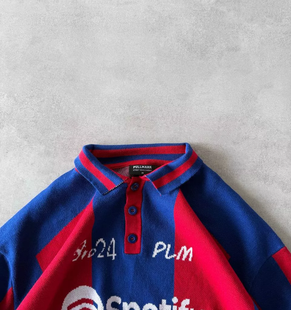 کیتد بارسا برند pullmark رنگ قرمز_آبی