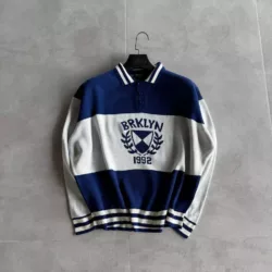 بافت brklyn برند pull mark رنگ آبی