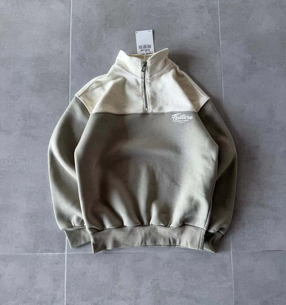 دورس دو تیکه بژ برند رترو رنگ بژ