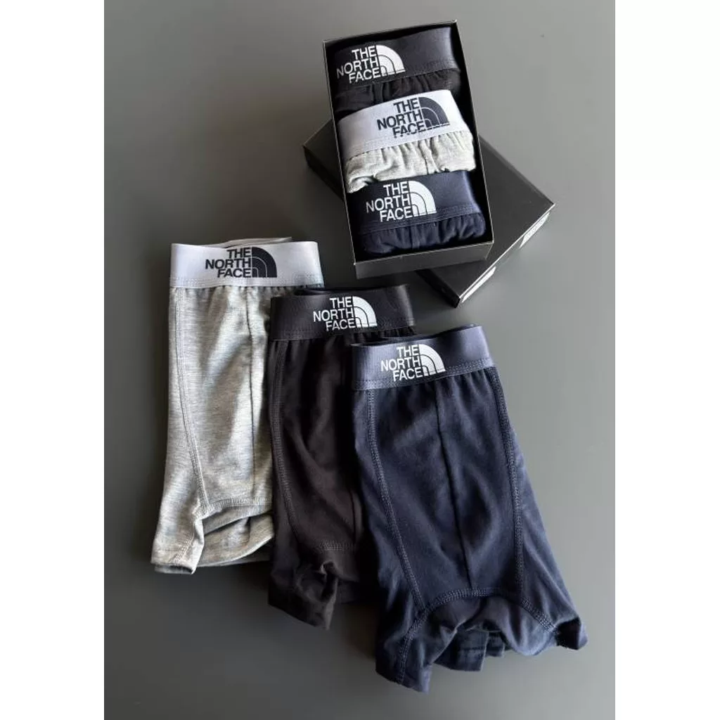 شورت پادار برند north face سه رنگ