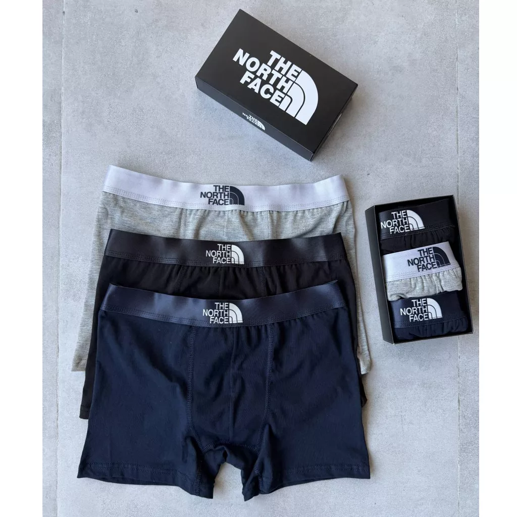 شورت پادار برند north face سه رنگ
