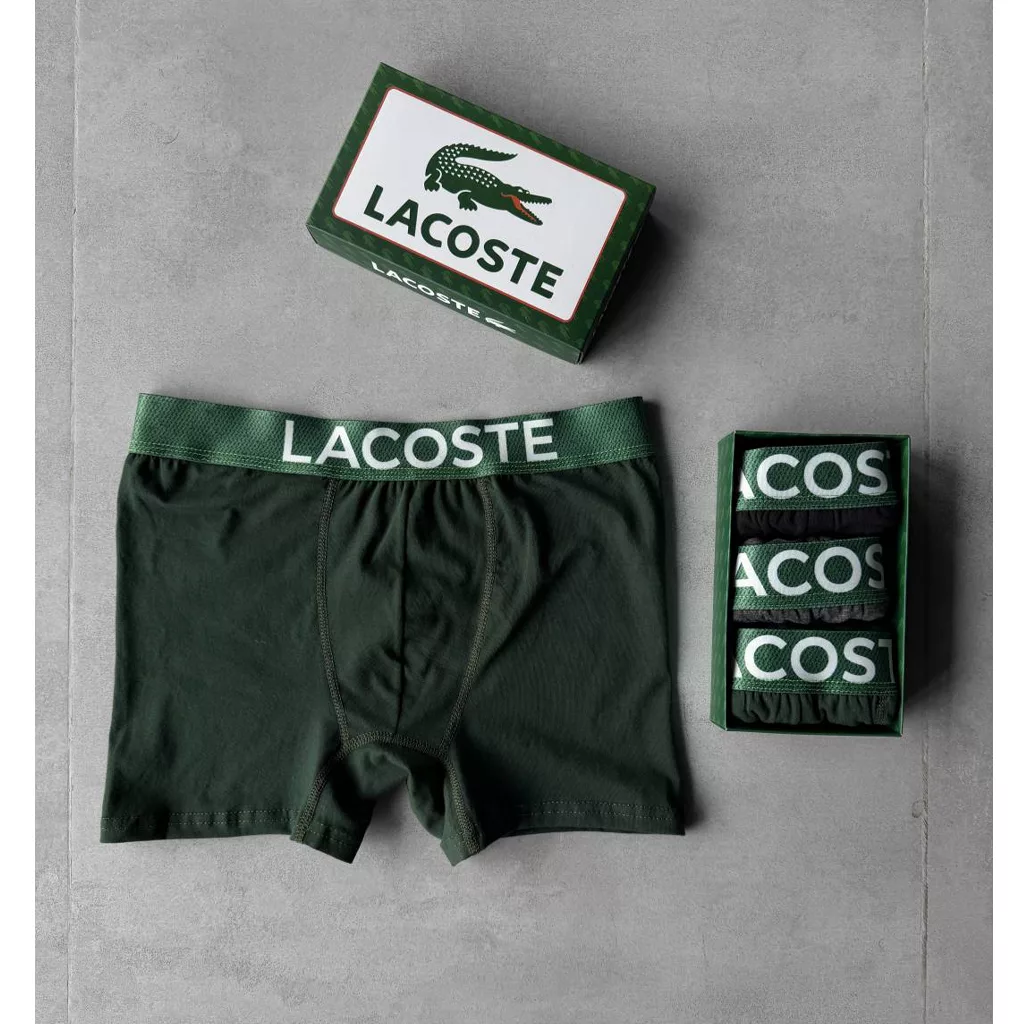 شورت پادار lacoste کد 1 برند lacoste سه رنگ