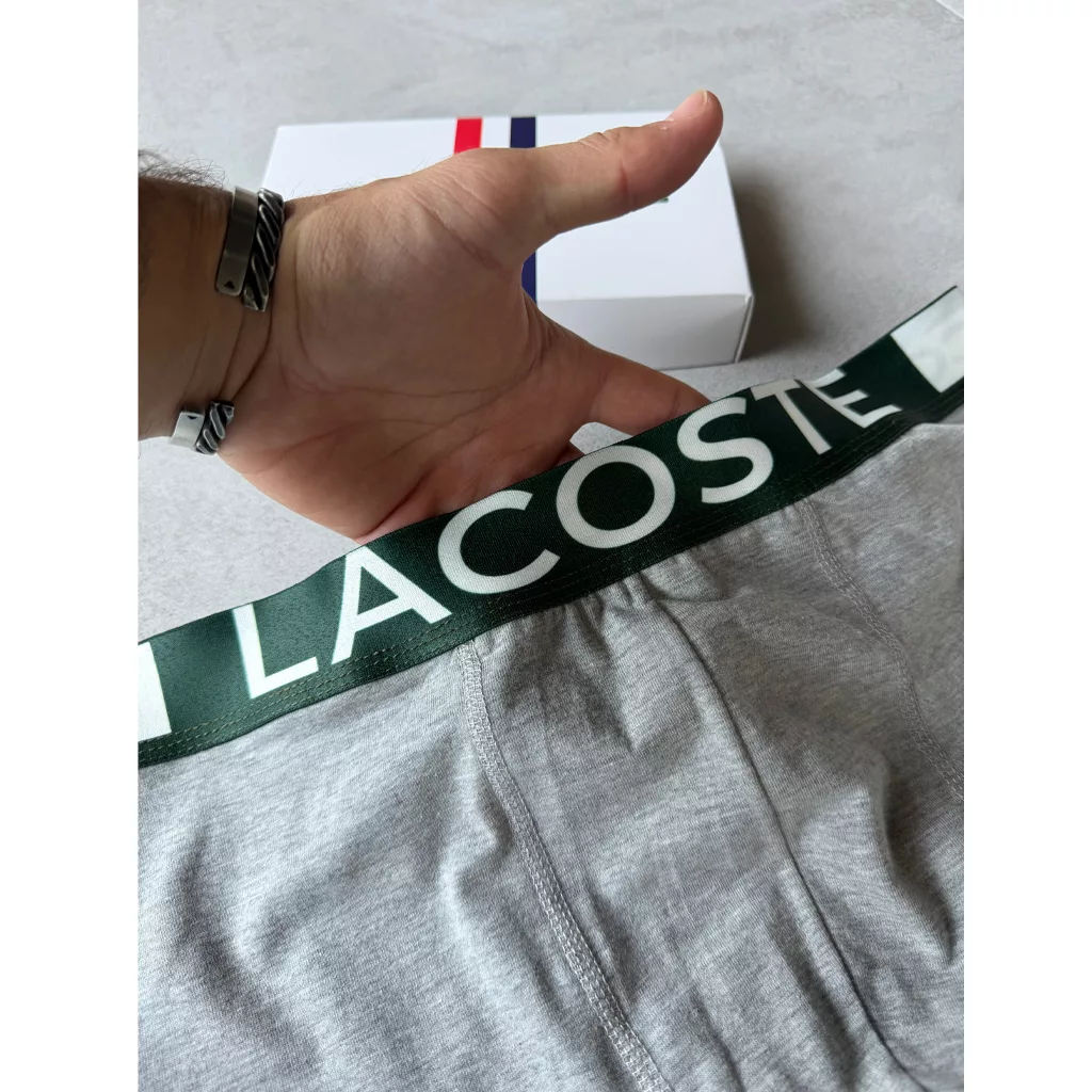شورت پادار برند Lacoste سه رنگ