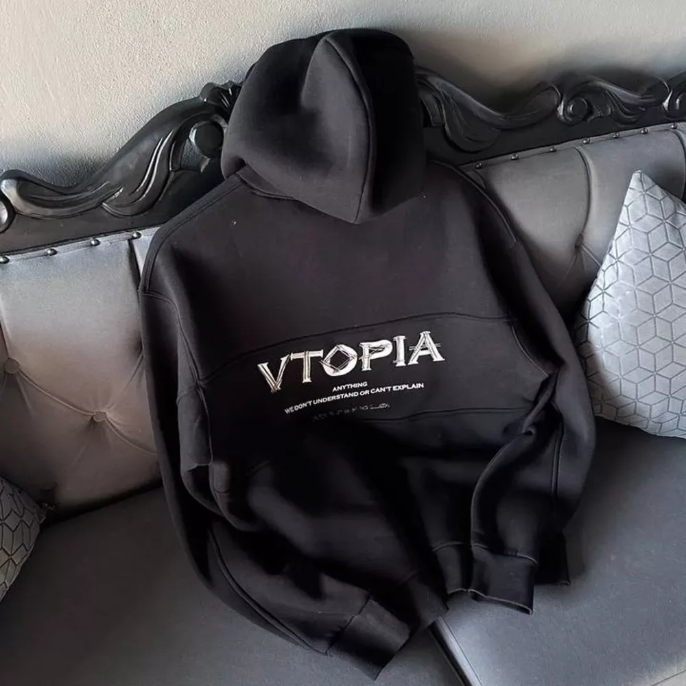 هودی   مشکی  مدل VTOPIA  برند رسپایر