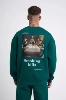 دورس مچینیست smoking kills-سبز